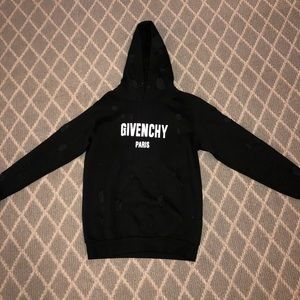 Givenchy Distressed Hoodie